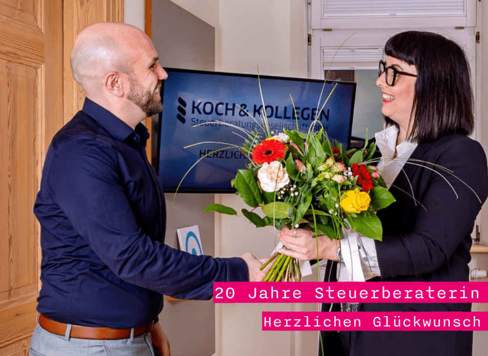 20 Jahre Erfolg & Leidenschaft für die Steuerberatung