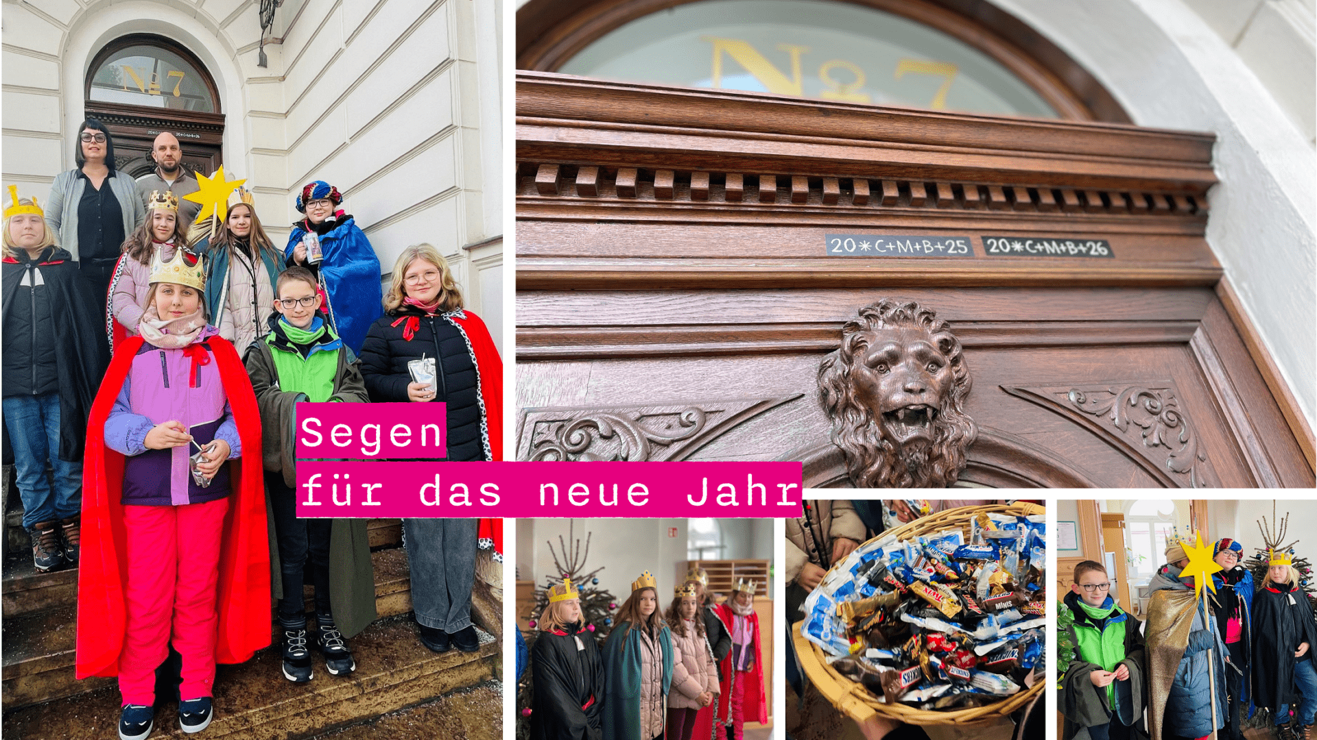 Sternensinger bringen Segen